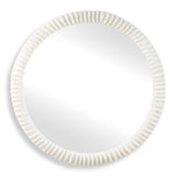 Akiko Round Mirror - White by Uttermost - View 1