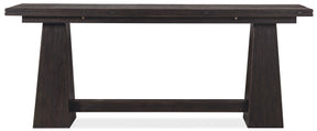 Driftwood Flip-Top Console Table Burnt Timber - Black by Hooker Furniture - View 3