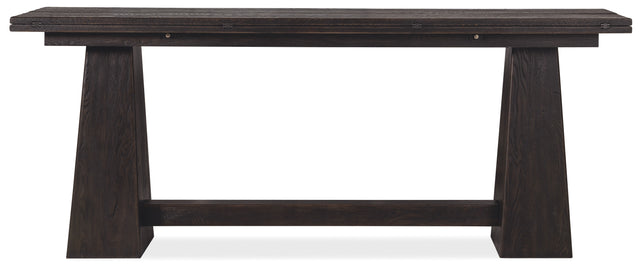 Driftwood Flip-Top Console Table Burnt Timber - Black by Hooker Furniture - View 3