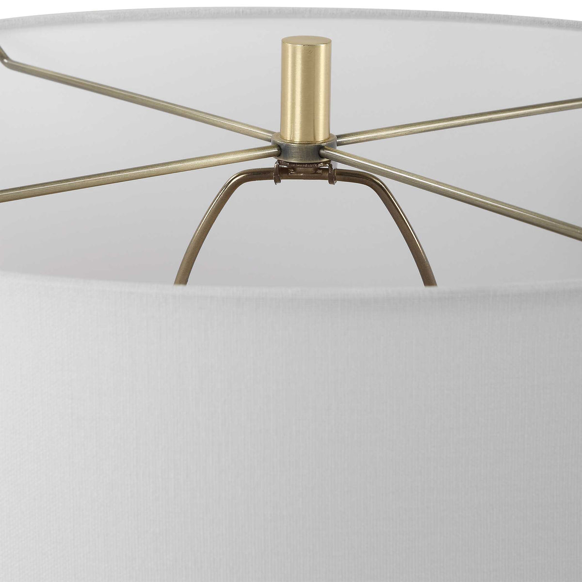 Saylor White Table Lamp by Uttermost - View 6
