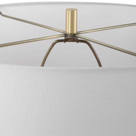Saylor White Table Lamp by Uttermost - View 6