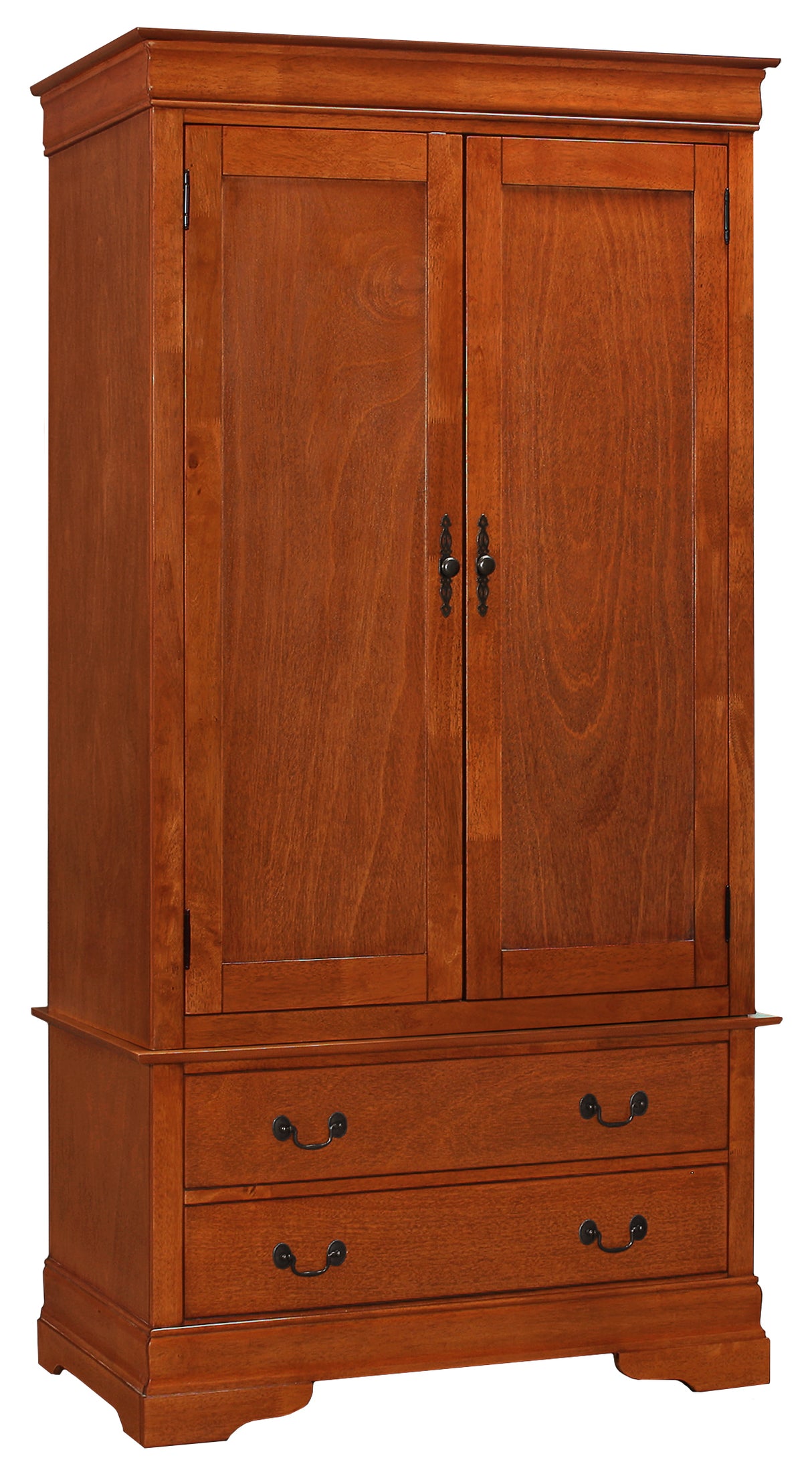 Elegant Oak Armoire For Timeless Storage - sold by Home Elegance USA