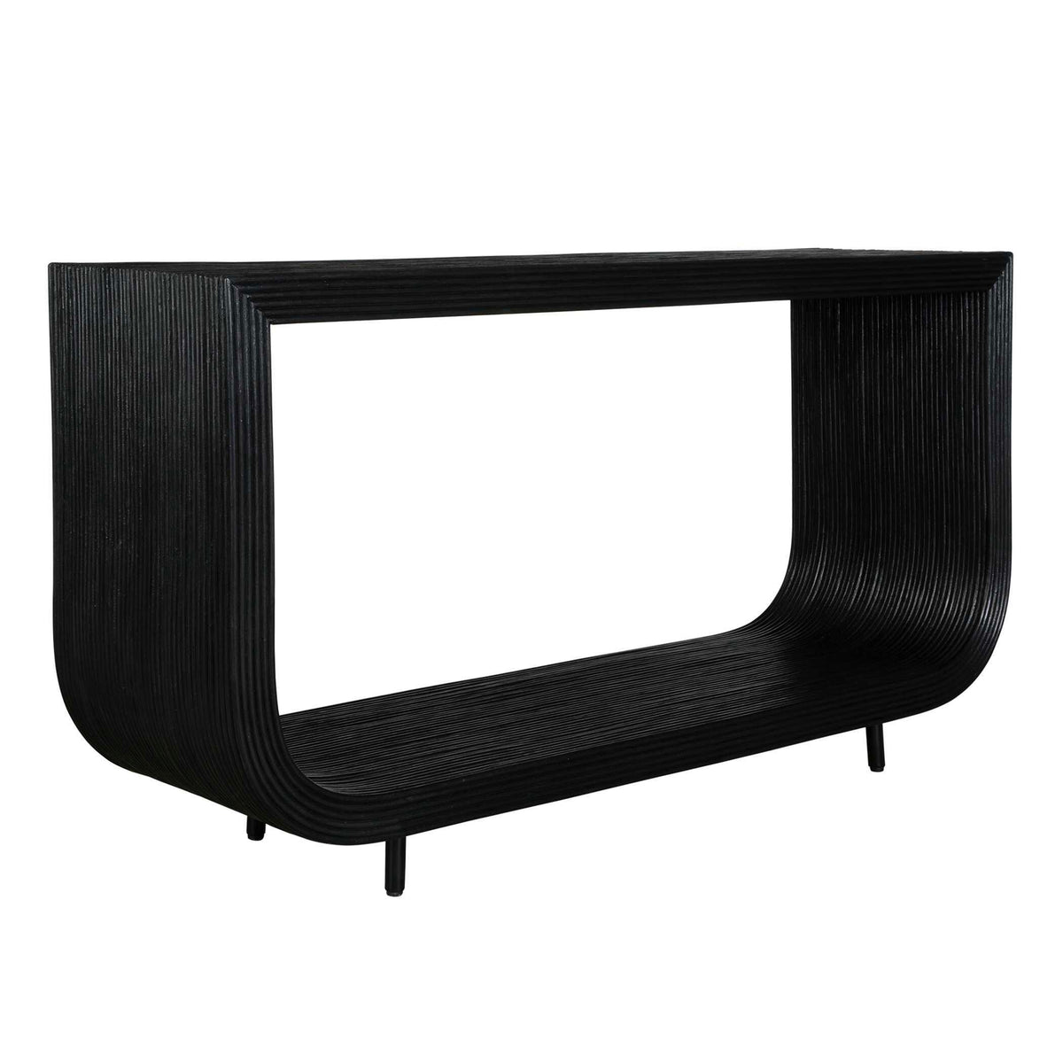Compton Console Table - Black by Uttermost - View 4