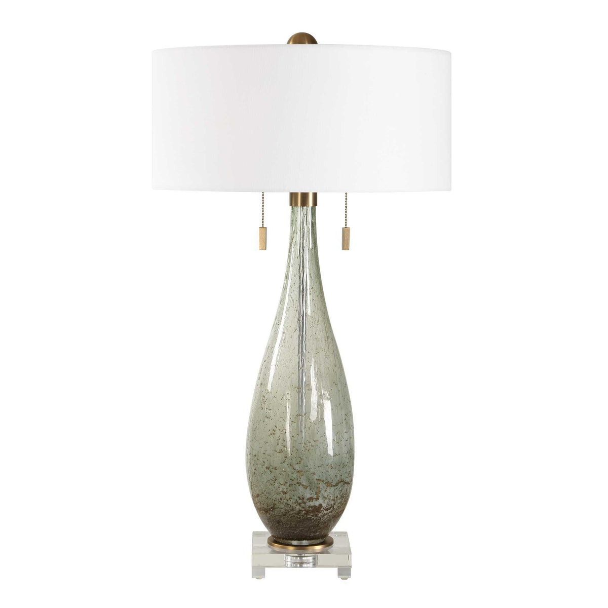 Cardoni Table Lamp - Green by Uttermost - View 6