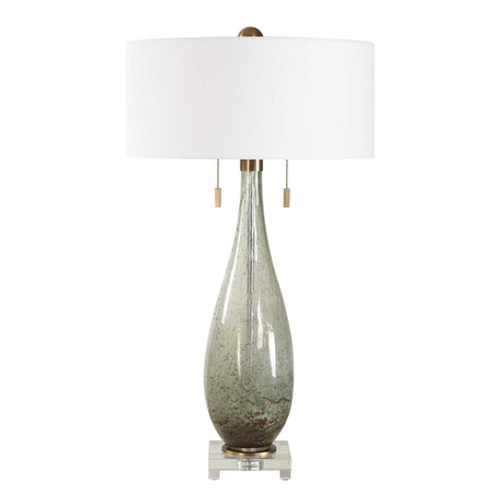 Cardoni Table Lamp - Green by Uttermost - View 6