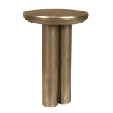 Thorp Outdoor Accent Table Brass - Gold by Uttermost - View 6