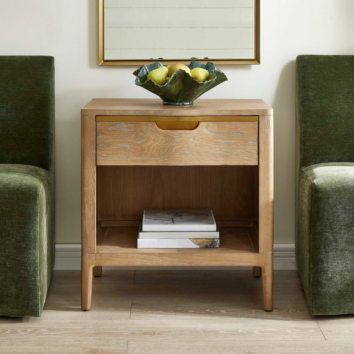 Tabi Wood Side Table Natural - Light Brown by Uttermost - View 2