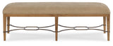 Cashiers Bed Bench Almond / Vintage Ecru - Light Brown / Beige by Hooker Furniture - View 2