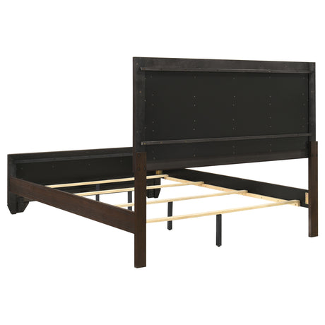 Oatfield Dark Cocoa  4-piece Queen Bedroom Set - sold by Home Elegance USA