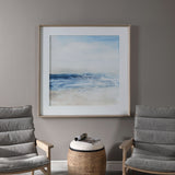 Surf And Sand Framed Print - Blue / Beige by Uttermost - View 2