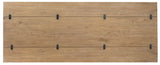 Driftwood Flip-Top Console Table Buckboard - Light Brown by Hooker Furniture - View 5