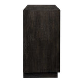 Faulkner 3 Drawer Modern Chest - Black by Uttermost - View 4
