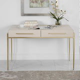 Jewel Modern White Desk by Uttermost - View 3