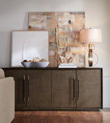 Modern Mood Entertainment Console - Dark Brown by Hooker Furniture - View 2