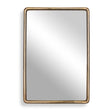 Burton Indoor-Outdoor Mirror Brass - Gold by Uttermost - View 1