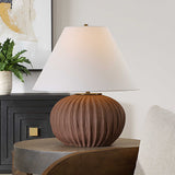 Keoghan Table Lamp Terracotta - Dark Brown by Uttermost - View 2
