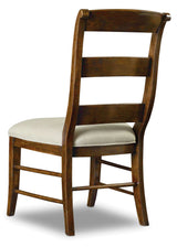 Archivist Ladderback Side Chair - Beige / Dark Brown by Hooker Furniture - View 4