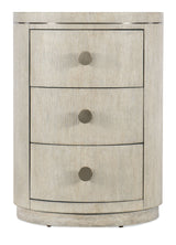 Modern Mood Round Nightstand - Beige by Hooker Furniture - View 3