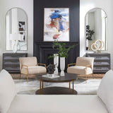 Palisade Round Wood Coffee Table - Dark Brown by Uttermost - View 8