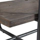 Stilo Urban Industrial Etagere - Dark Brown / Dark Gray by Uttermost - View 6