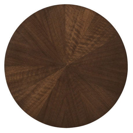 Archives Round End Table - Dark Brown by Hooker Furniture - View 10
