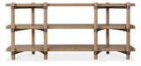 Vineyard Row Console - Light Brown by Hooker Furniture - View 6