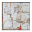 Neutral Nirvana Abstract Canvas Art - Light Brown by Uttermost - View 1