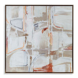 Neutral Nirvana Abstract Canvas Art - Light Brown by Uttermost - View 1