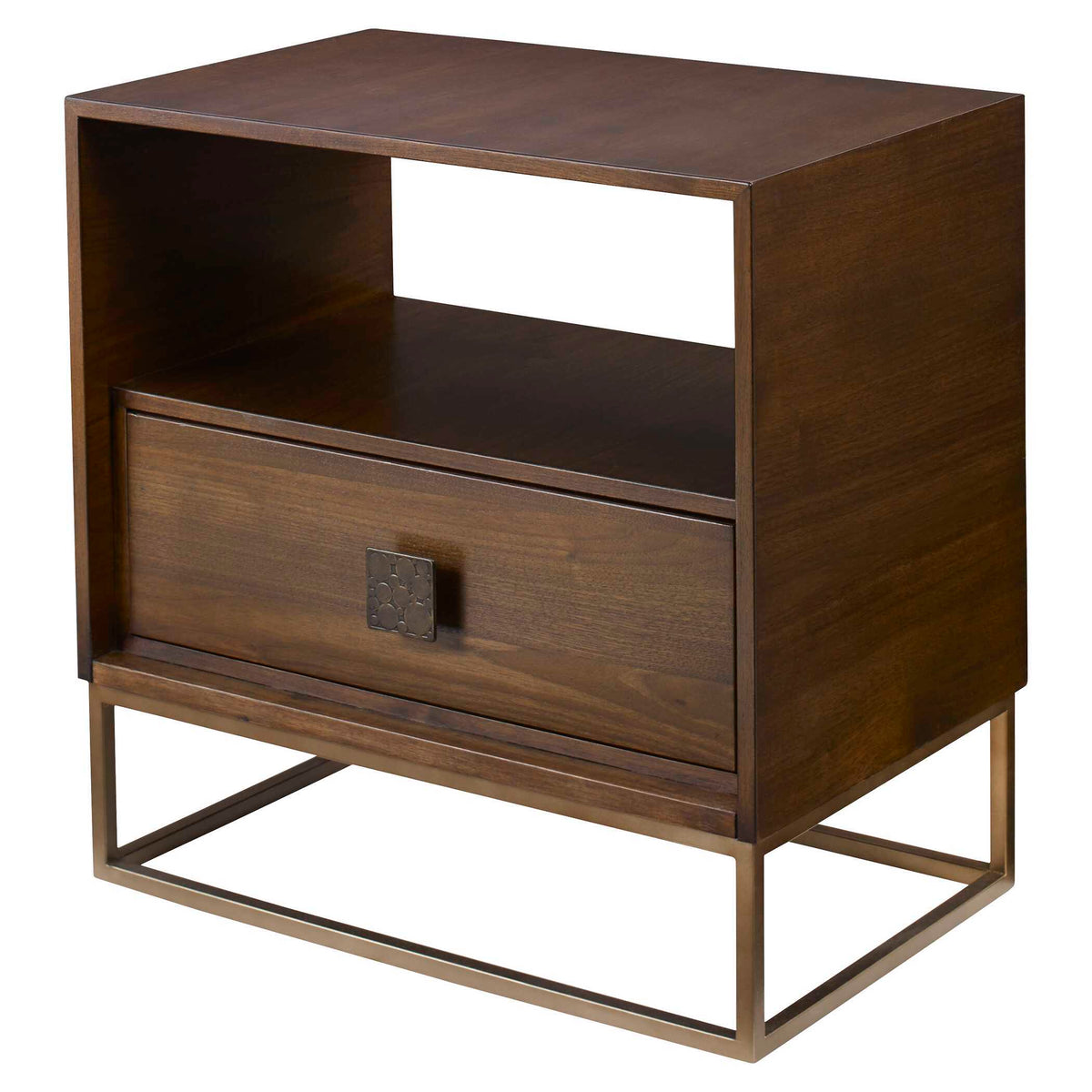 Bexley Walnut Side Table - Dark Brown by Uttermost - View 3