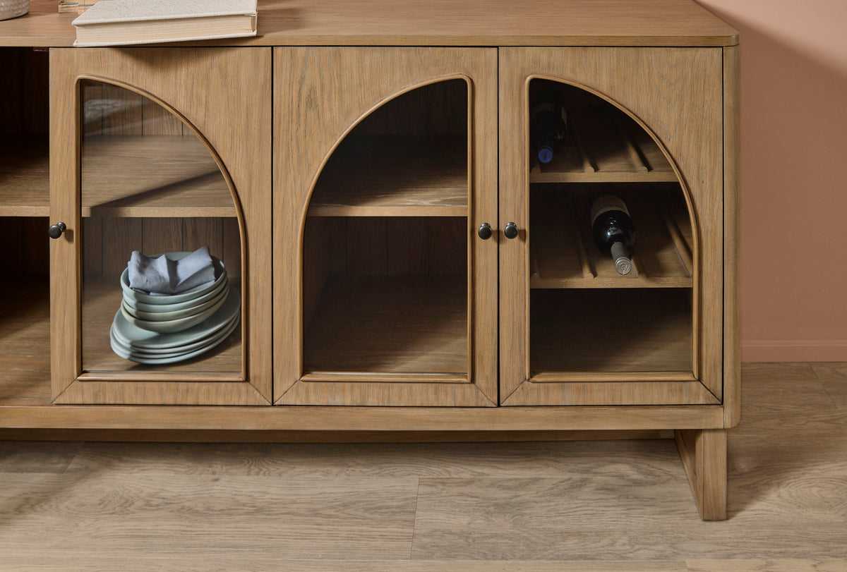 Normandy Dining Buffet - Light Brown | Flexsteel