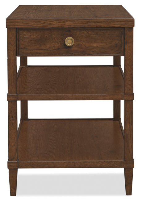Cashiers End Table Chestnut - Dark Brown by Hooker Furniture - View 2