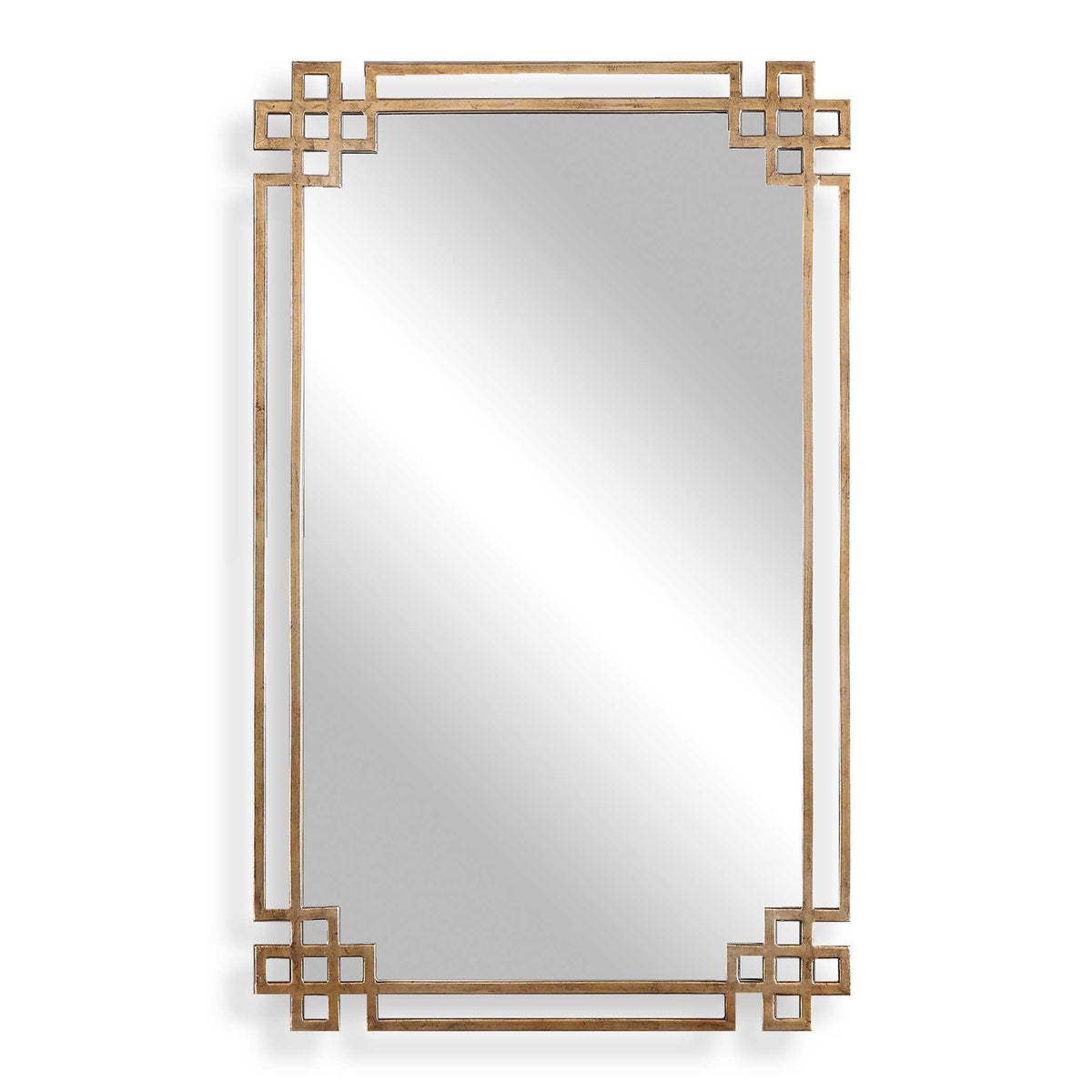 Devoll Mirror - Gold by Uttermost - View 1