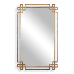 Devoll Mirror - Gold by Uttermost - View 1
