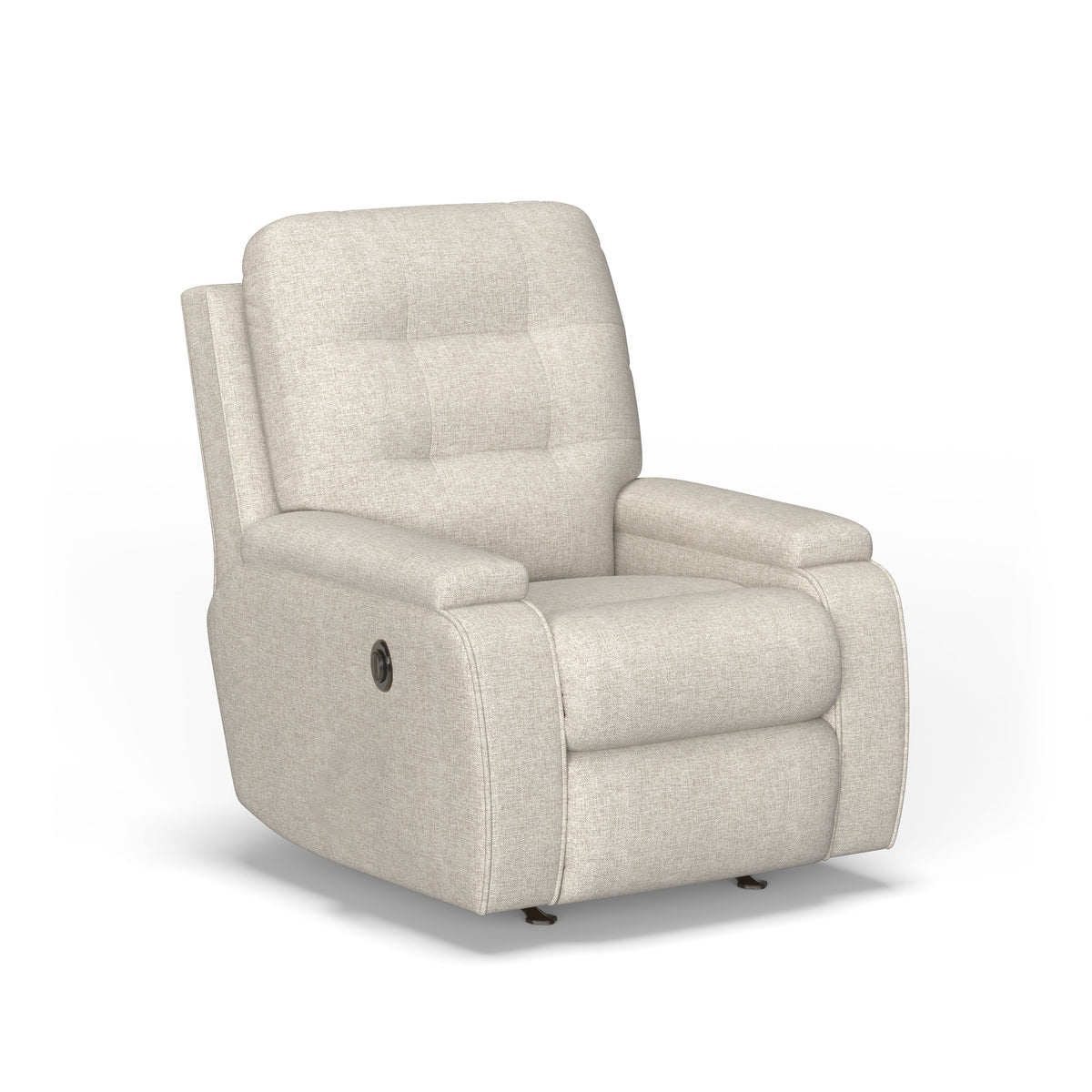 Kerrie Transitional Fabric Power Rocking Recliner | Flexsteel