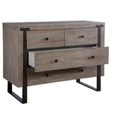 Gabriel Oak Accent Chest - Light Brown by Uttermost - View 6