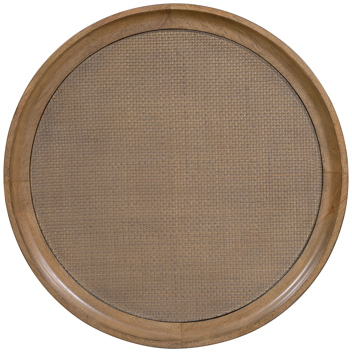Sonnet Round Side Table - Dark Gray / Light Brown by Hooker Furniture - View 8