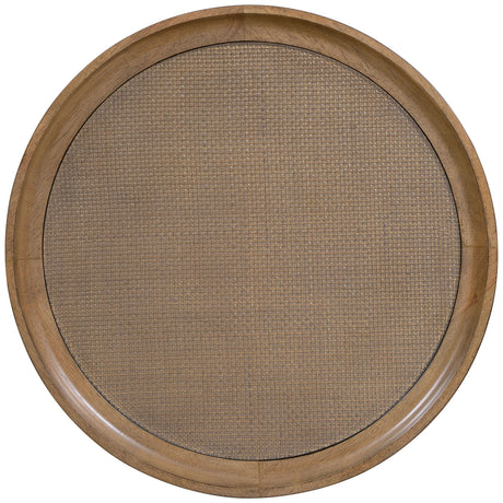 Sonnet Round Side Table - Dark Gray / Light Brown by Hooker Furniture - View 8