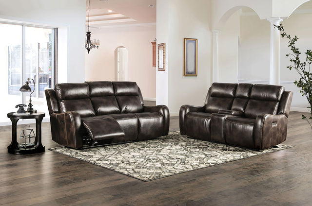 Barclay - Sofa & Loveseat - Dark Brown | Home Elegance USA