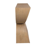 Ciano Modern Wood Console Table Woodtone - Light Brown by Uttermost - View 5