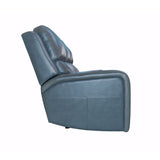Oasis Power Reclining Sofa With Power Headrests, Lumbar, Heat & Massage - Storm | Flexsteel