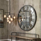 Maxin 9 Light Chandelier Dark Bronze - Bronze / Silver by Uttermost - View 7