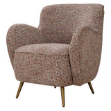 Gemstone Toned Accent Chair Confetti - Gray by Uttermost - View 4