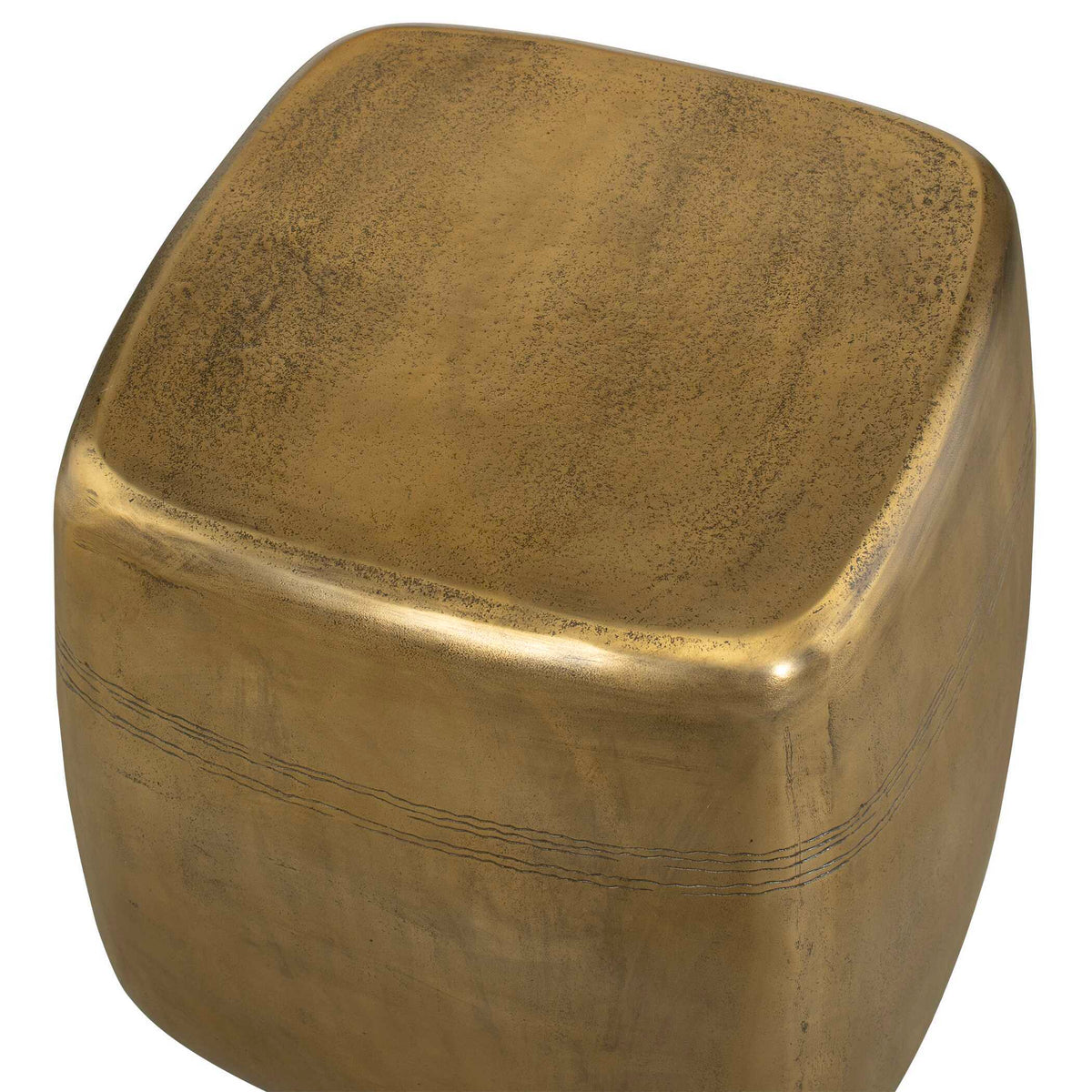 Saguaro Indoor-Outdoor Side Table - Gold by Uttermost - View 4