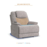 Zecliner Model 2 Petite Power Sleep Chair - Dove | Flexsteel