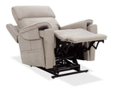 Lyra Lift Chair With Power Recline, Headrest And Lumbar - Gray by Hooker Furniture - View 7