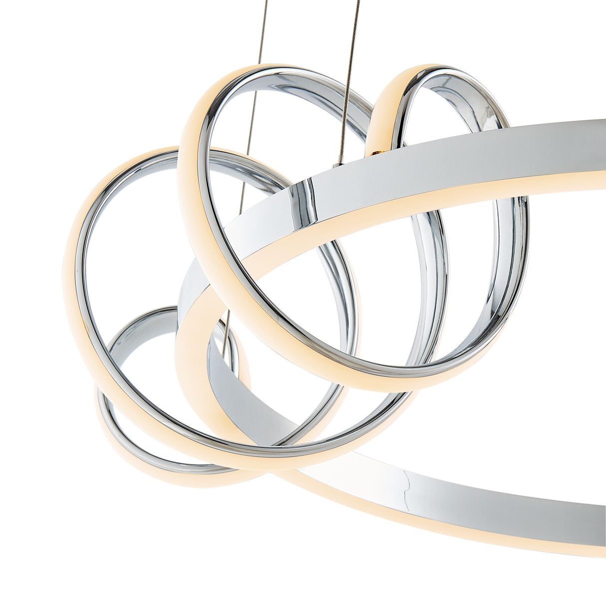 Salzburg Round Chandelier // Chrome  | Finesse - Home Elegance USA