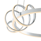 Salzburg Round Chandelier // Chrome  | Finesse - Home Elegance USA