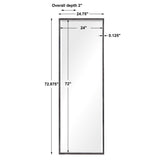 Callan Dressing / Leaner Mirror - Black by Uttermost - View 6