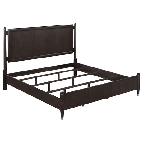 Niguel Brown 4-piece Poster Bedroom Set - sold by Home Elegance USA