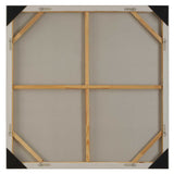 Up In Smoke Framed Modern Art Black / Brown / White / Woodtone - Light Brown by Uttermost - View 7